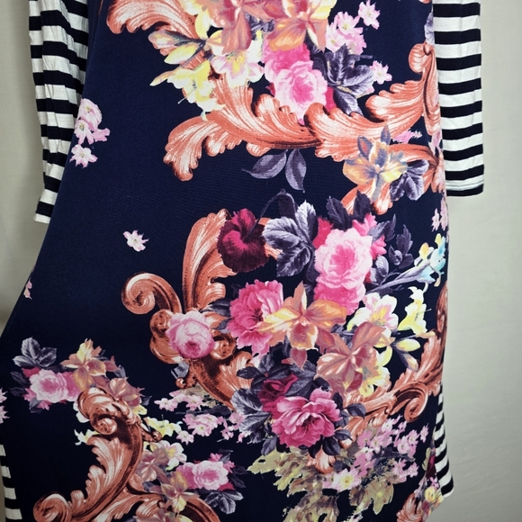 Egs California Spring Time Easter Dress Floral Dress Size Small - Picture 4 of 6
